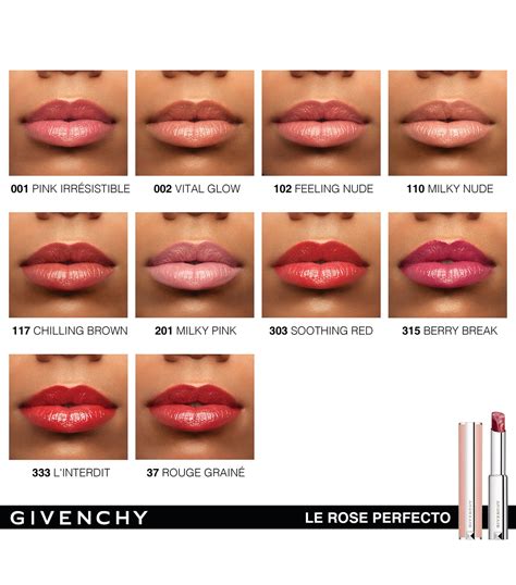 givenchy rose perfecto lip balm 525|Givenchy lip gloss interdit.